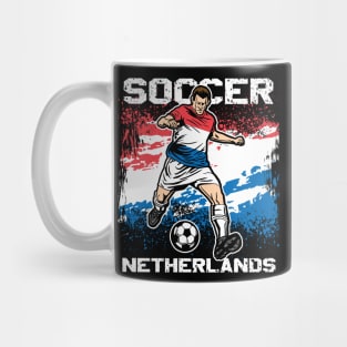 Netherlands Futbol Soccer Mug